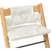 Kinderstoel Accessoires*Meyco Baby meegroei stoelverkleiner Branches Off-White