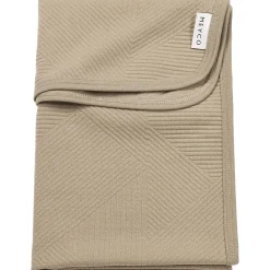 Dekens*Meyco ledikantdeken pure taupe taupe