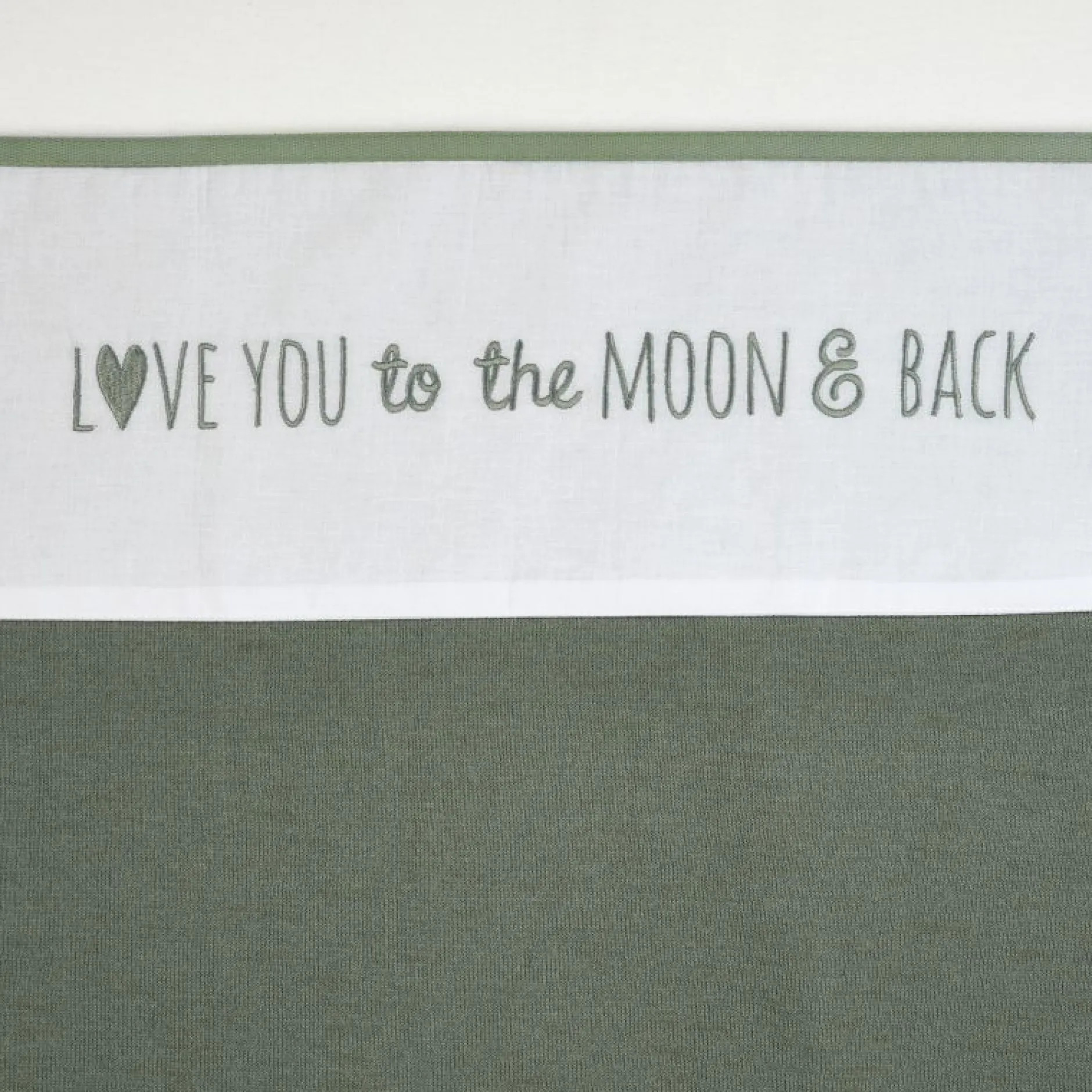 Lakens*Meyco ledikantlaken Love you to the Moon wit
