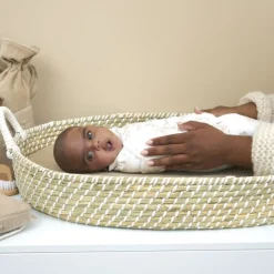 Inbakerdoeken & Inbakerslaapzakken*Meyco swaddle branches 2 stuks 3-6 maanden Sandbrown