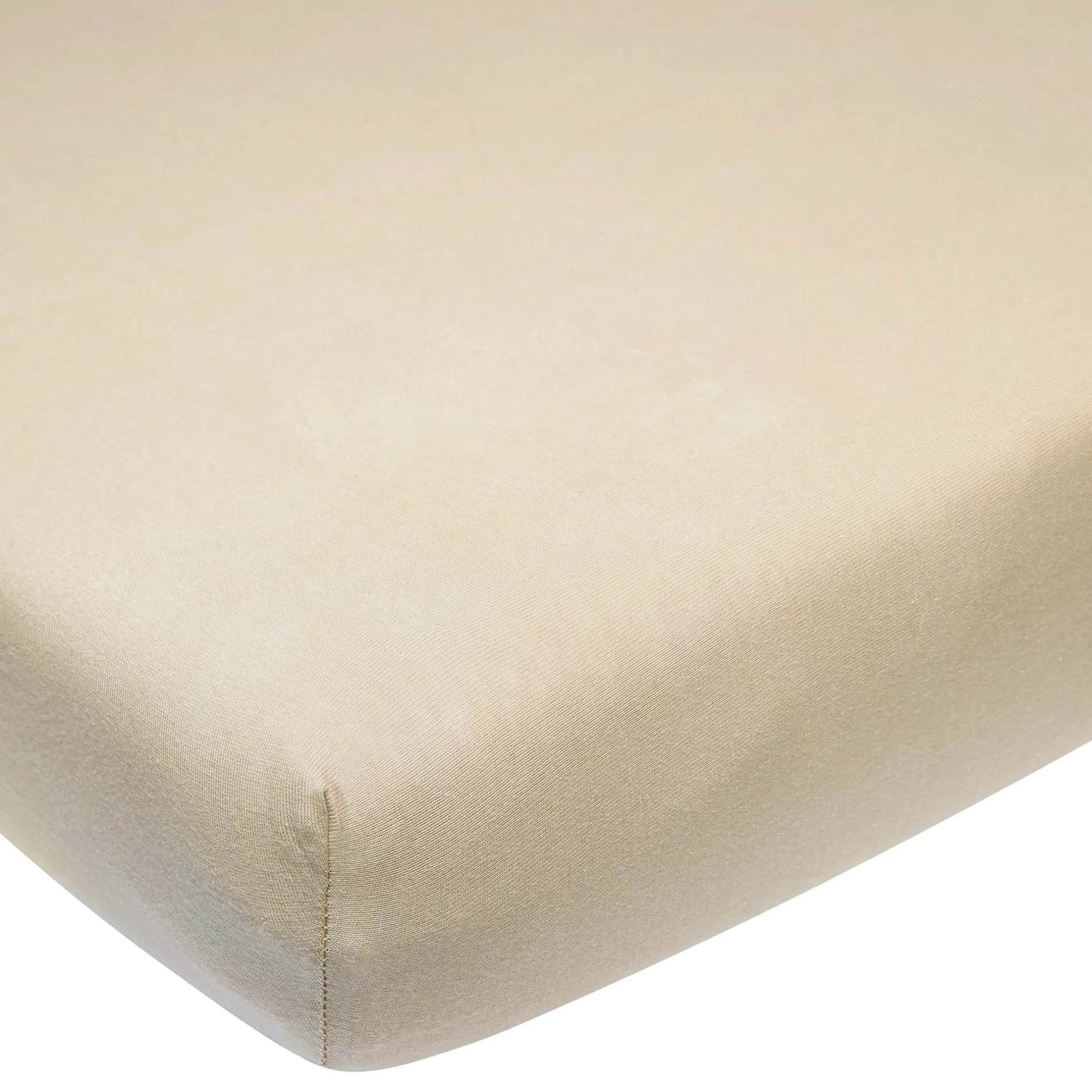 Hoeslakens*Meyco wieg hoeslaken beige