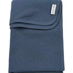 Dekens*Meyco wiegdeken pure blauw