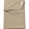 Dekens*Meyco wiegdeken pure taupe taupe