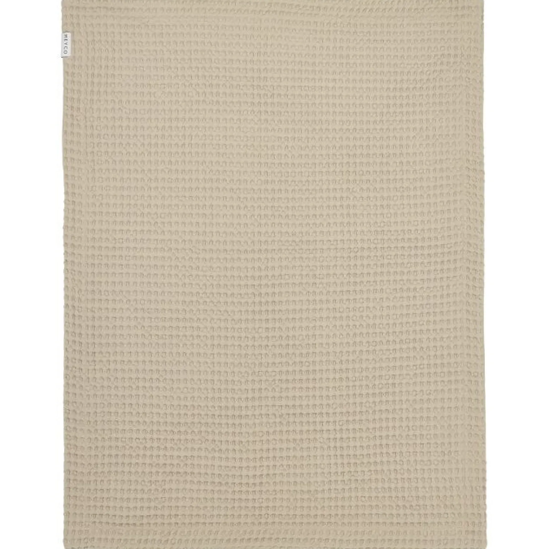 Dekens*Meyco wiegdeken wafel beige