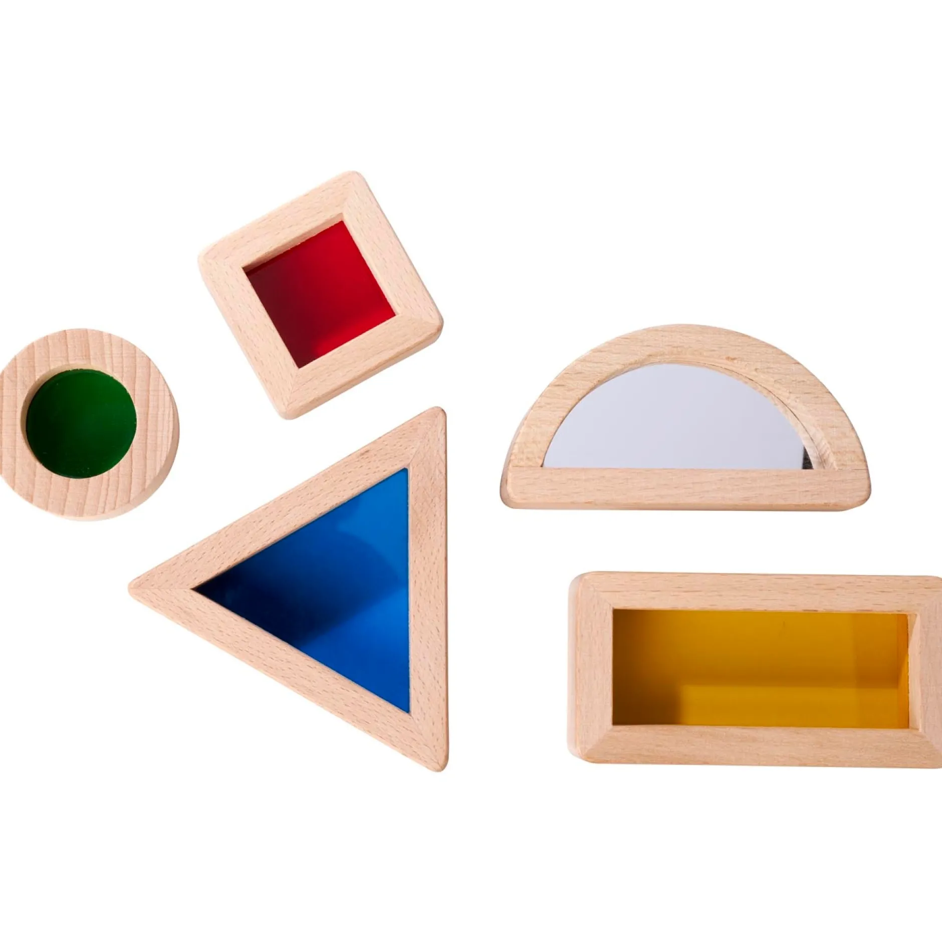Bouwspeelgoed*Montessori blokken window bricks Multi