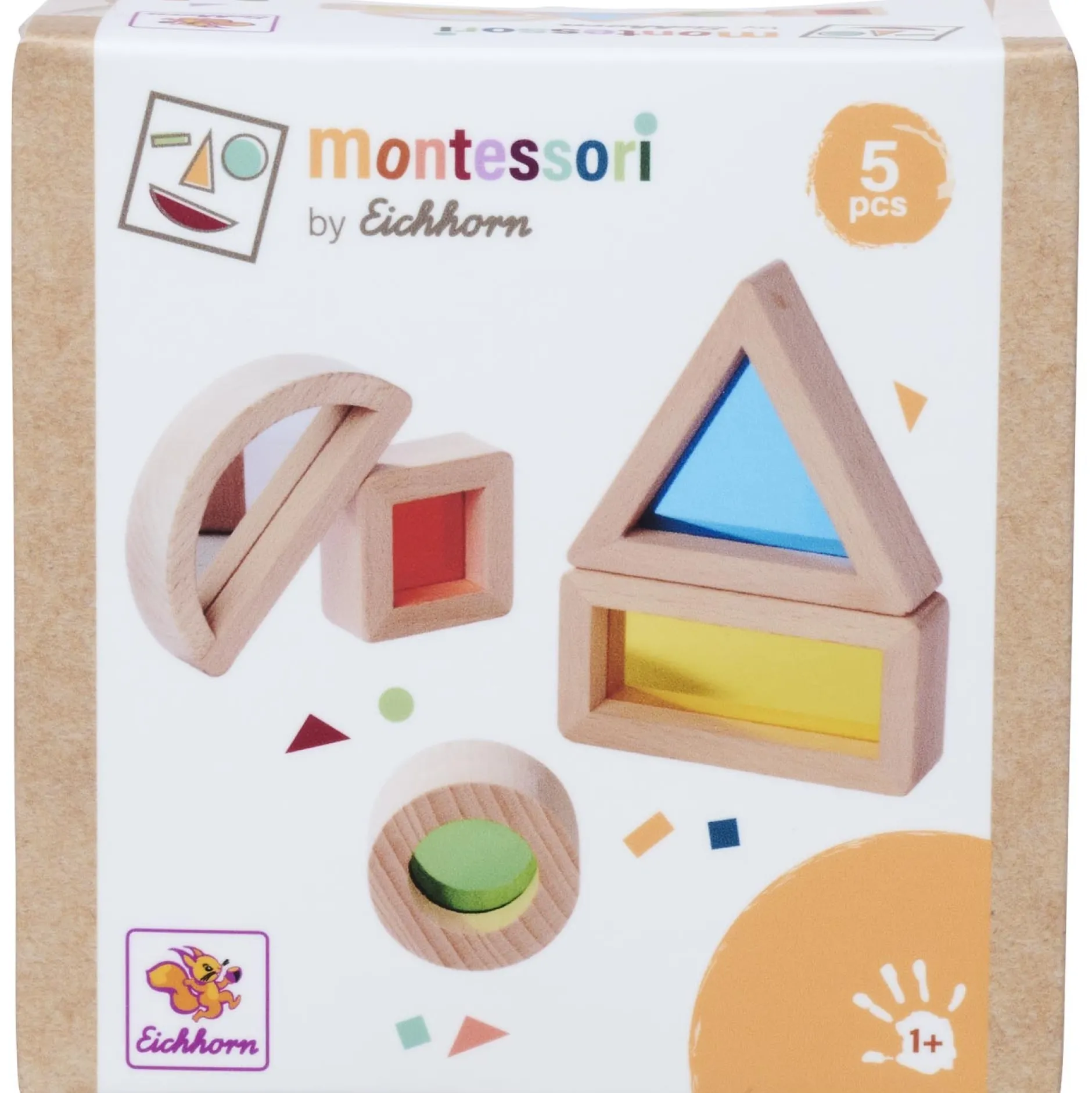 Bouwspeelgoed*Montessori blokken window bricks Multi