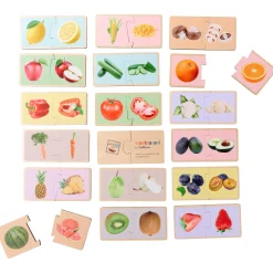 Puzzels*Montessori puzzel groente Multi