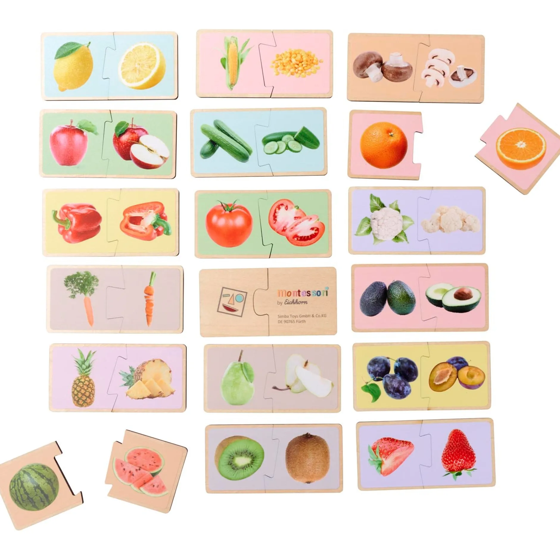 Puzzels*Montessori puzzel groente Multi