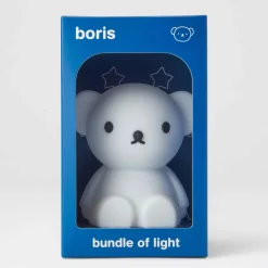 Nachtlampjes*Mr Maria lampje Boris 15cm wit