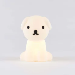 Nachtlampjes*Mr Maria Snuffy first light 23 cm wit