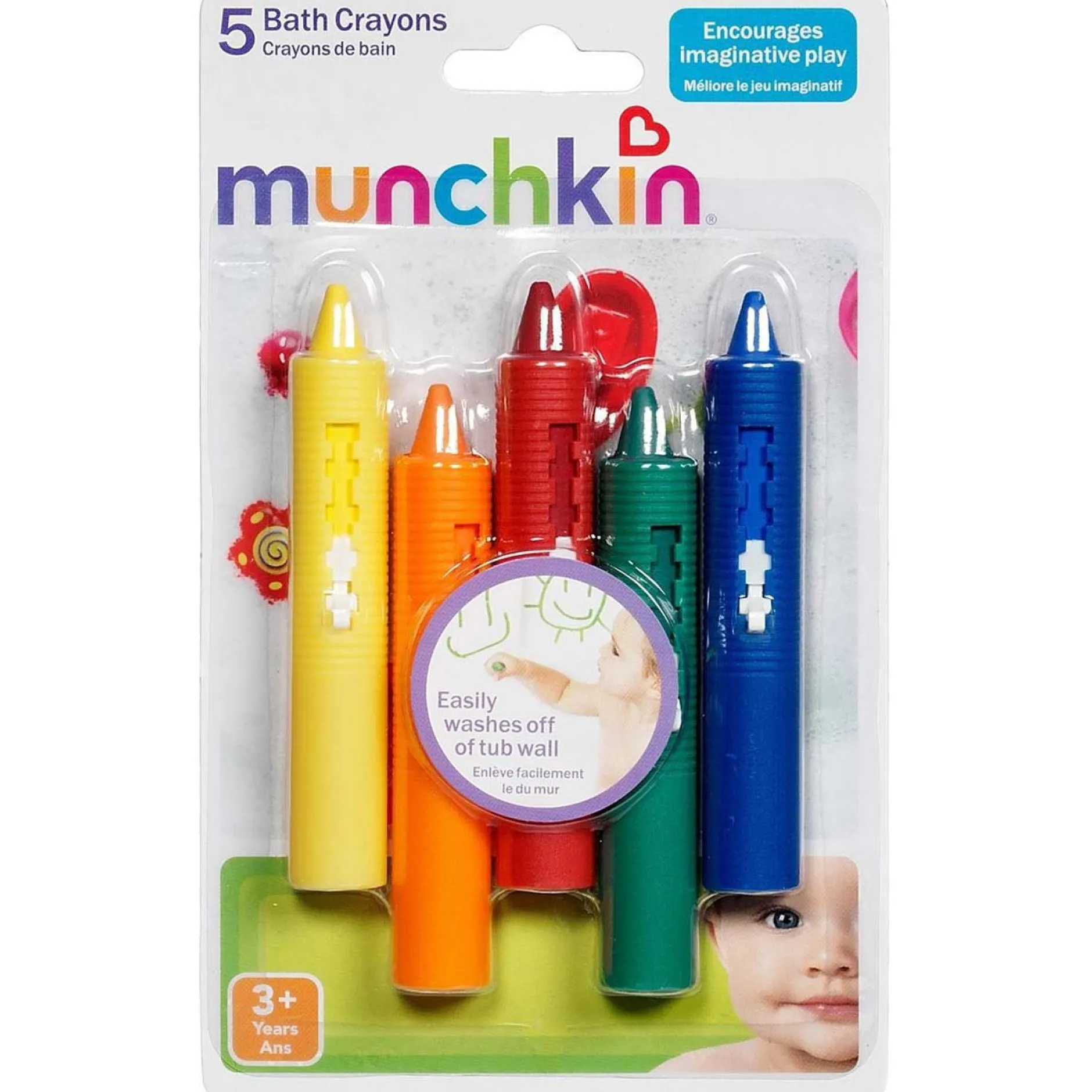Badspeelgoed|Badspeelgoed*Munchkin badkrijtjes Multi