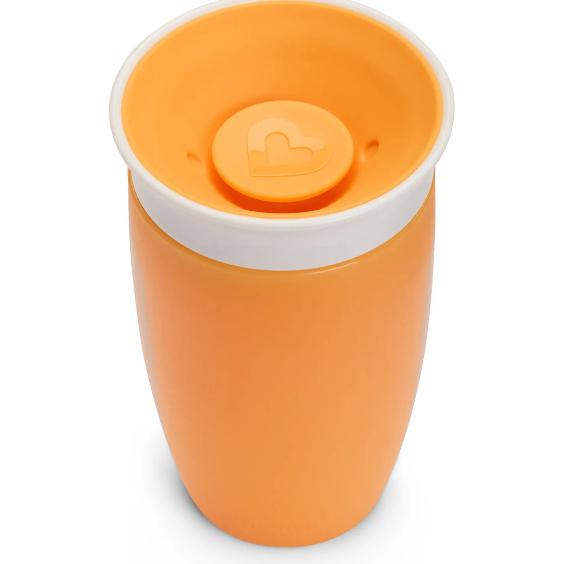 Drinkbekers*Munchkin drinkbeker Miracle 360 graden - 296 ml 12+ maanden oranje