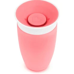 Drinkbekers*Munchkin drinkbeker Miracle 360 graden - 296 ml 12+ maanden roze