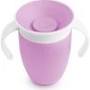 Drinkbekers*Munchkin drinkbeker miracle 360 graden 207ml 6+ maanden paars
