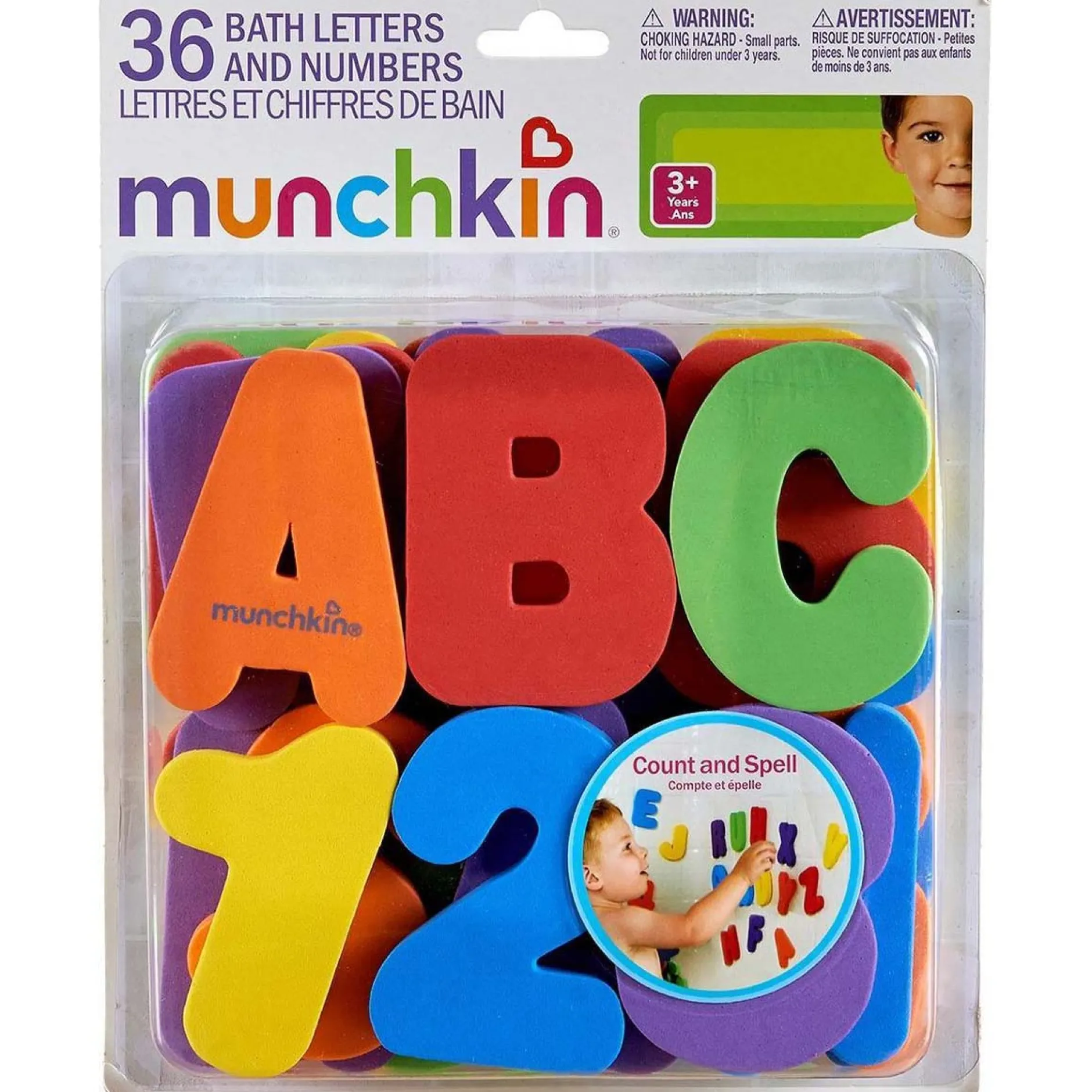 Badspeelgoed|Badspeelgoed*Munchkin Foam letters Multi