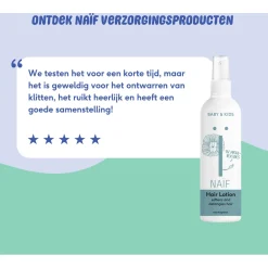 Huidverzorging*Naif Naïf Anti-klit Haarlotion voor Baby & Kids 150ml