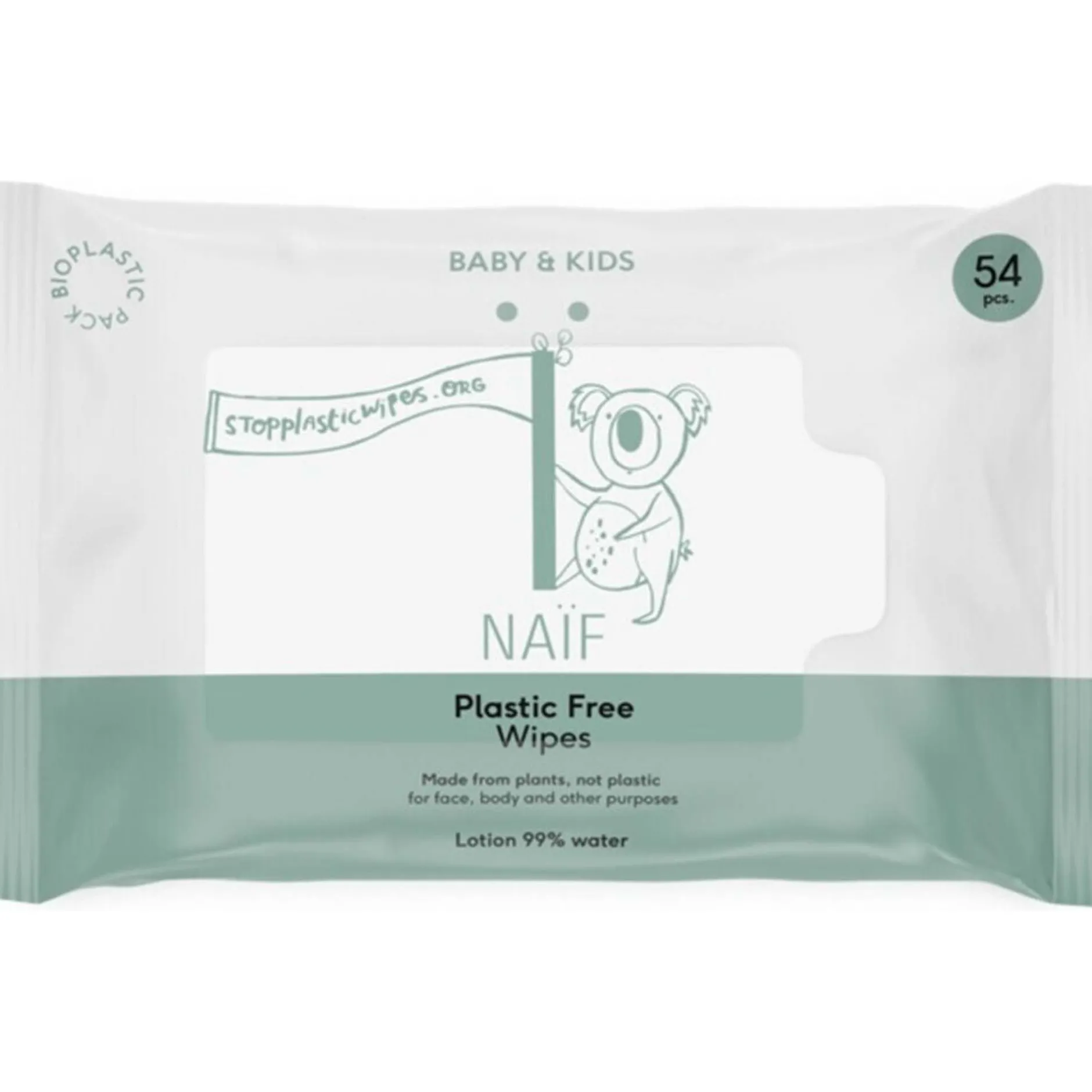 Billendoekjes*Naif billendoekjes 1-pack