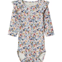 Shirts & Blouses|Shirts & Blouses*Name It baby body lange mouwen bloemen multi Off-White