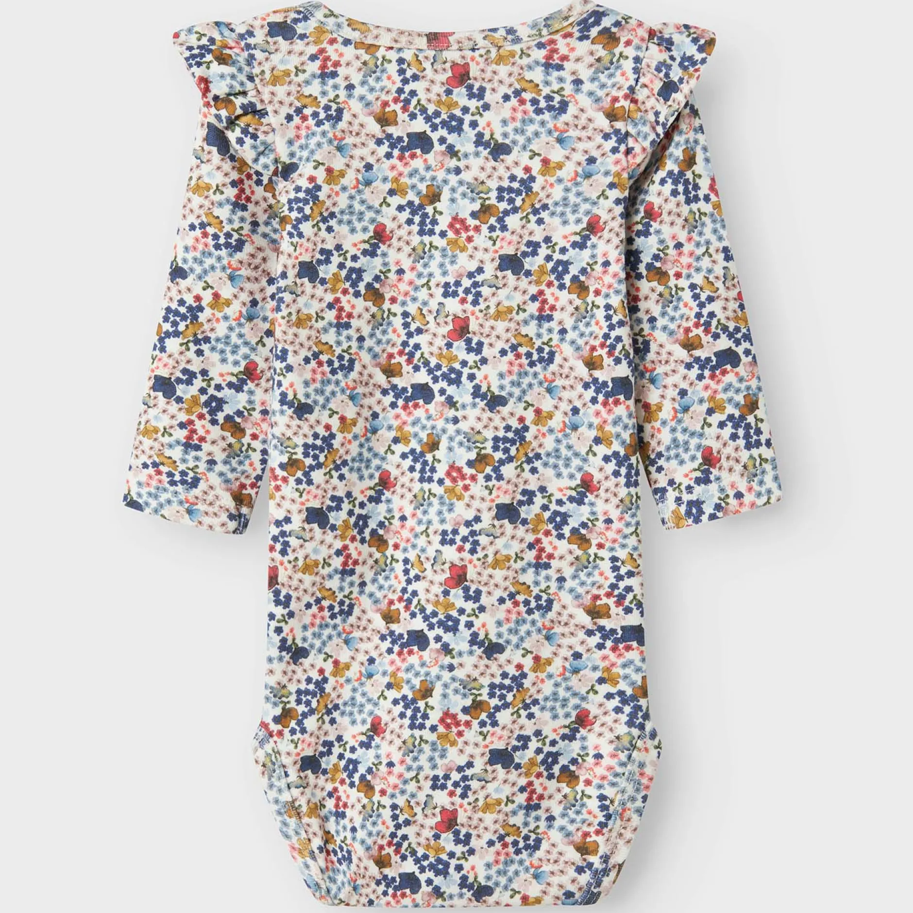Shirts & Blouses|Shirts & Blouses*Name It baby body lange mouwen bloemen multi Off-White