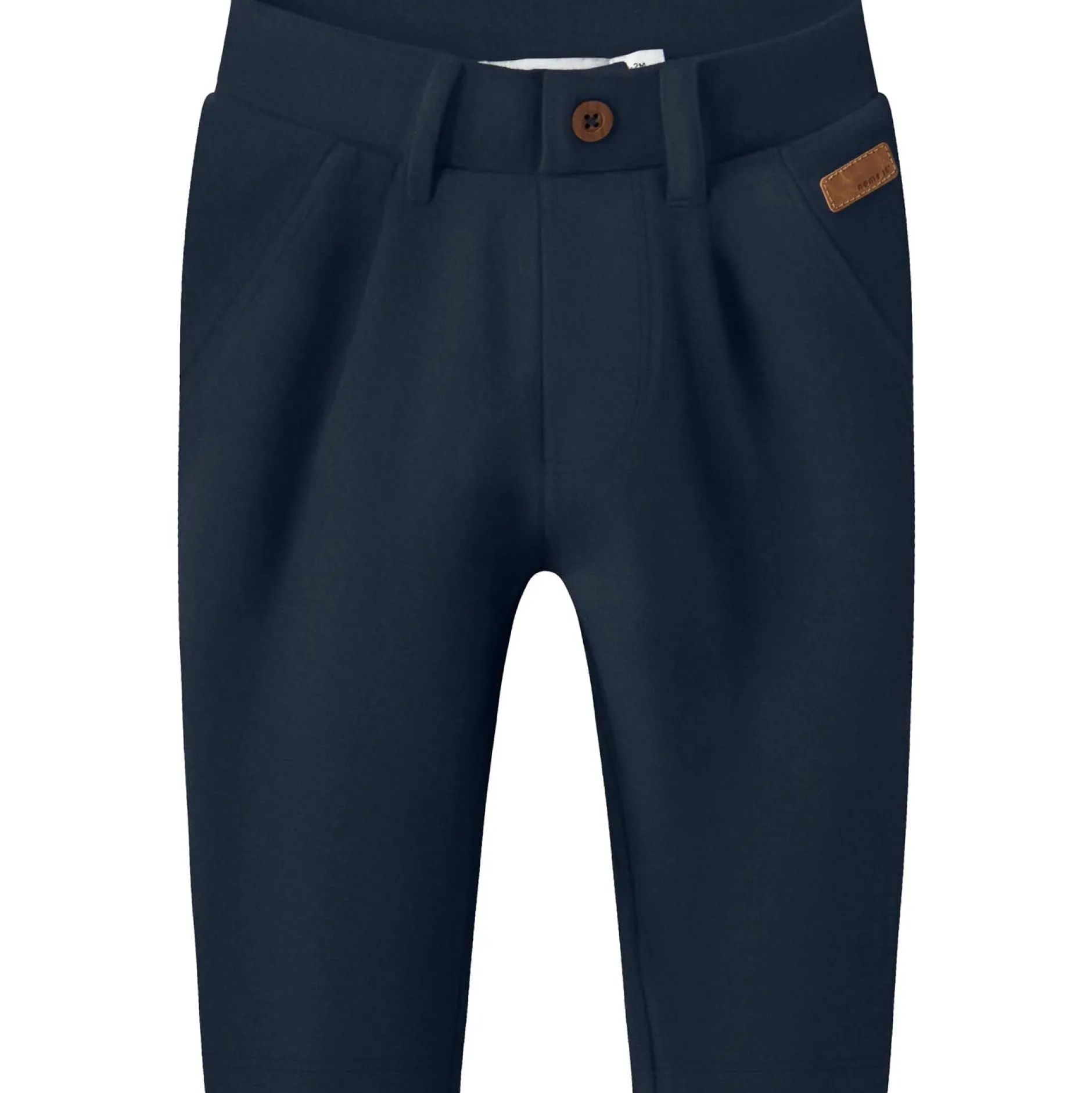 Broeken & Tuinbroeken|Broeken*Name It baby broek effen blauw Night Blue