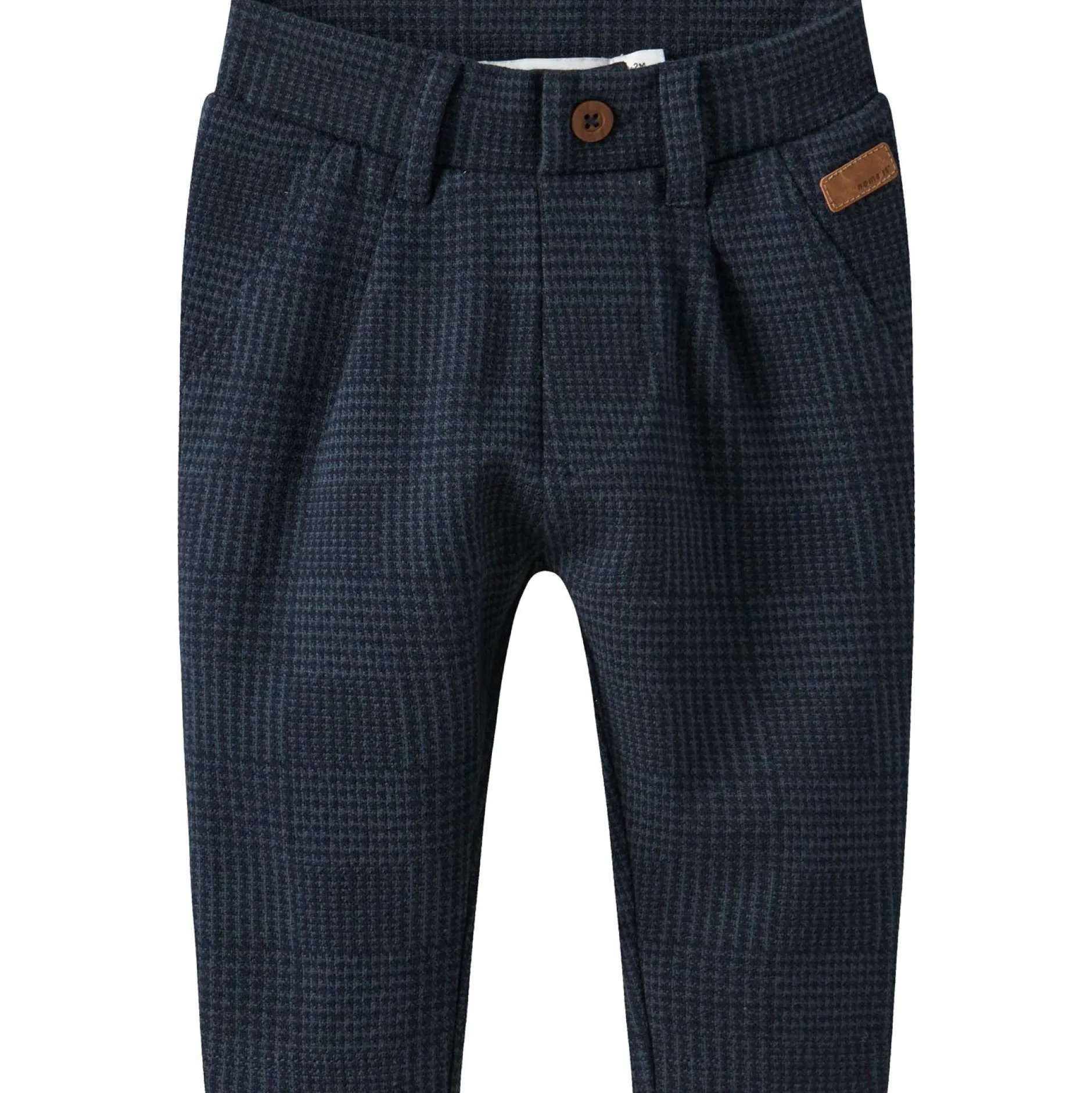 Broeken & Tuinbroeken|Broeken*Name It baby broek effen blauw Dark Blue