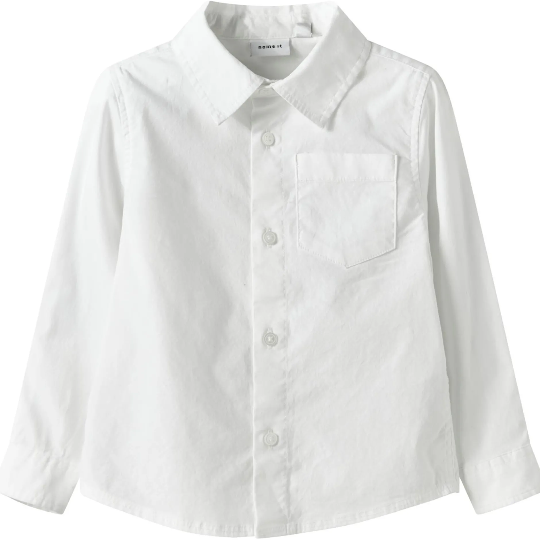 Shirts & Blouses|Shirts & Blouses*Name It peuter blouse lange mouwen effen wit White