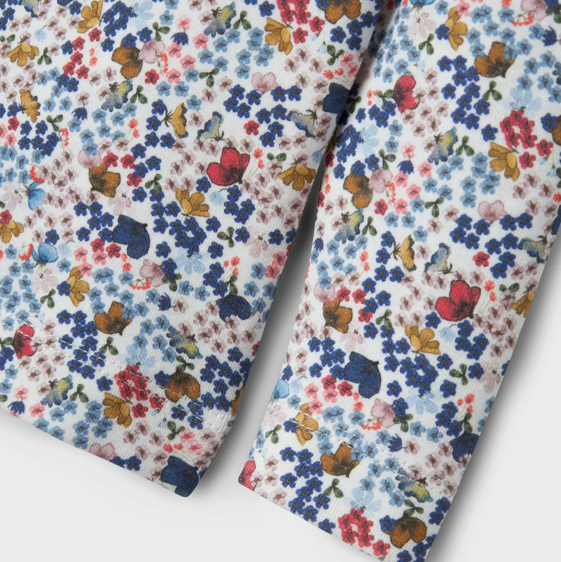 Shirts & Blouses|Shirts & Blouses*Name It peuter shirt lange mouwen bloemen multi Off-White