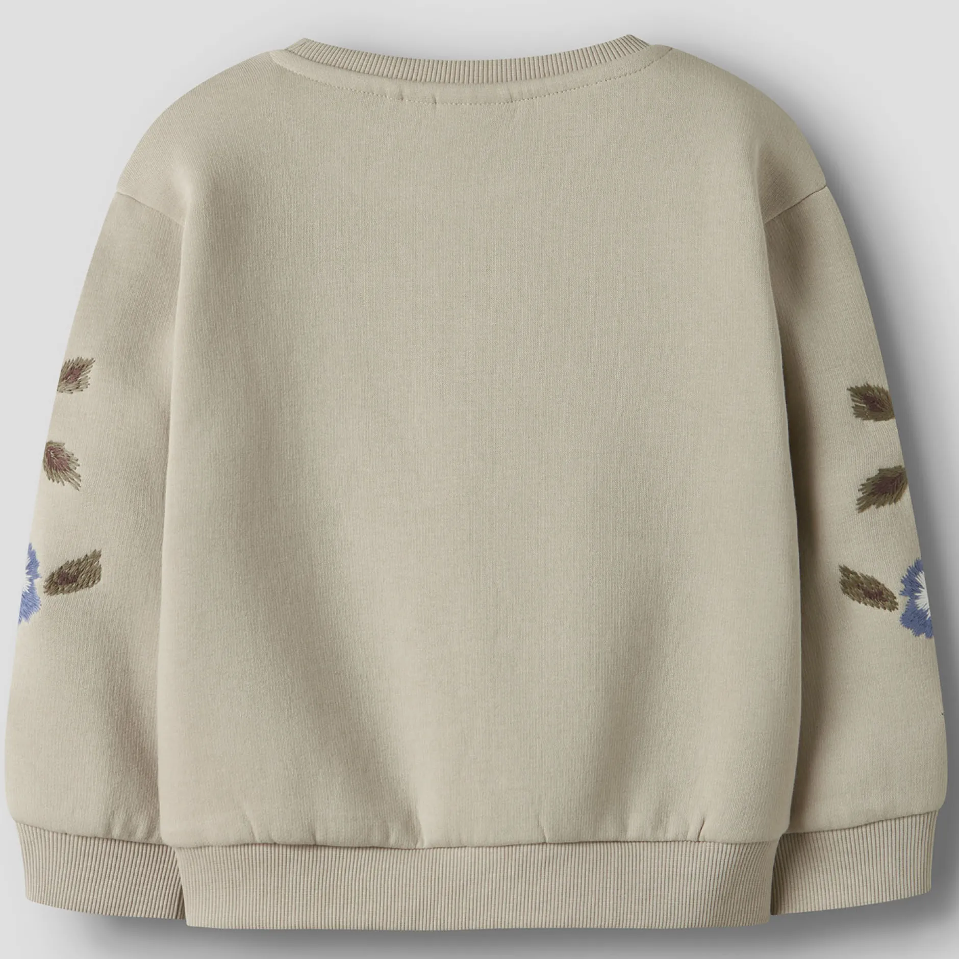 Truien & Vesten|Truien & Sweaters*Name It peuter sweater lange mouwen printopdruk beige Beigebrown