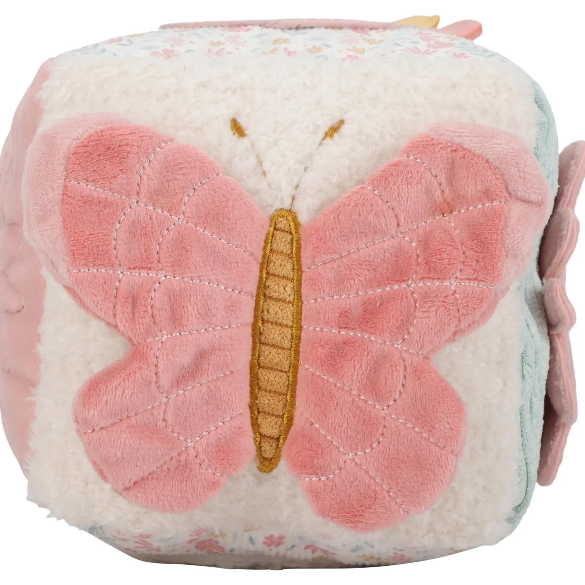 Interactief Speelgoed|Hangspeelgoed*Nijntje x Little Dutch activiteitenkubus Blossom Pink
