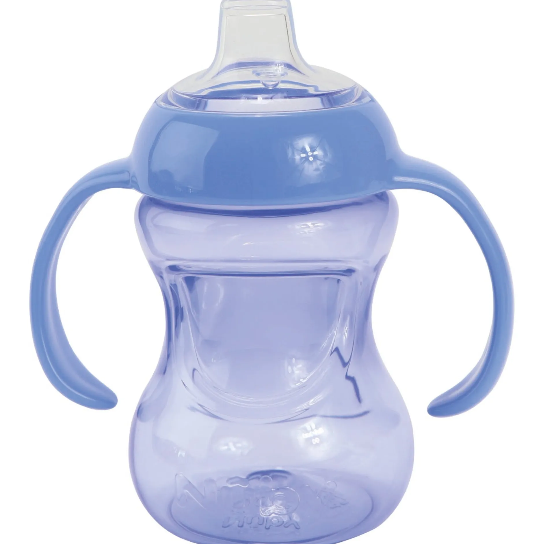 Drinkbekers*Nuby antilekbeker swirl blauw