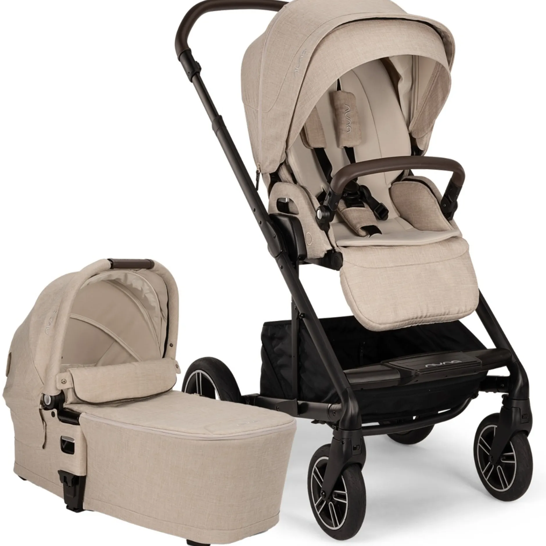 Kinderwagens*Nuna Mixx Next compleet Biscotti