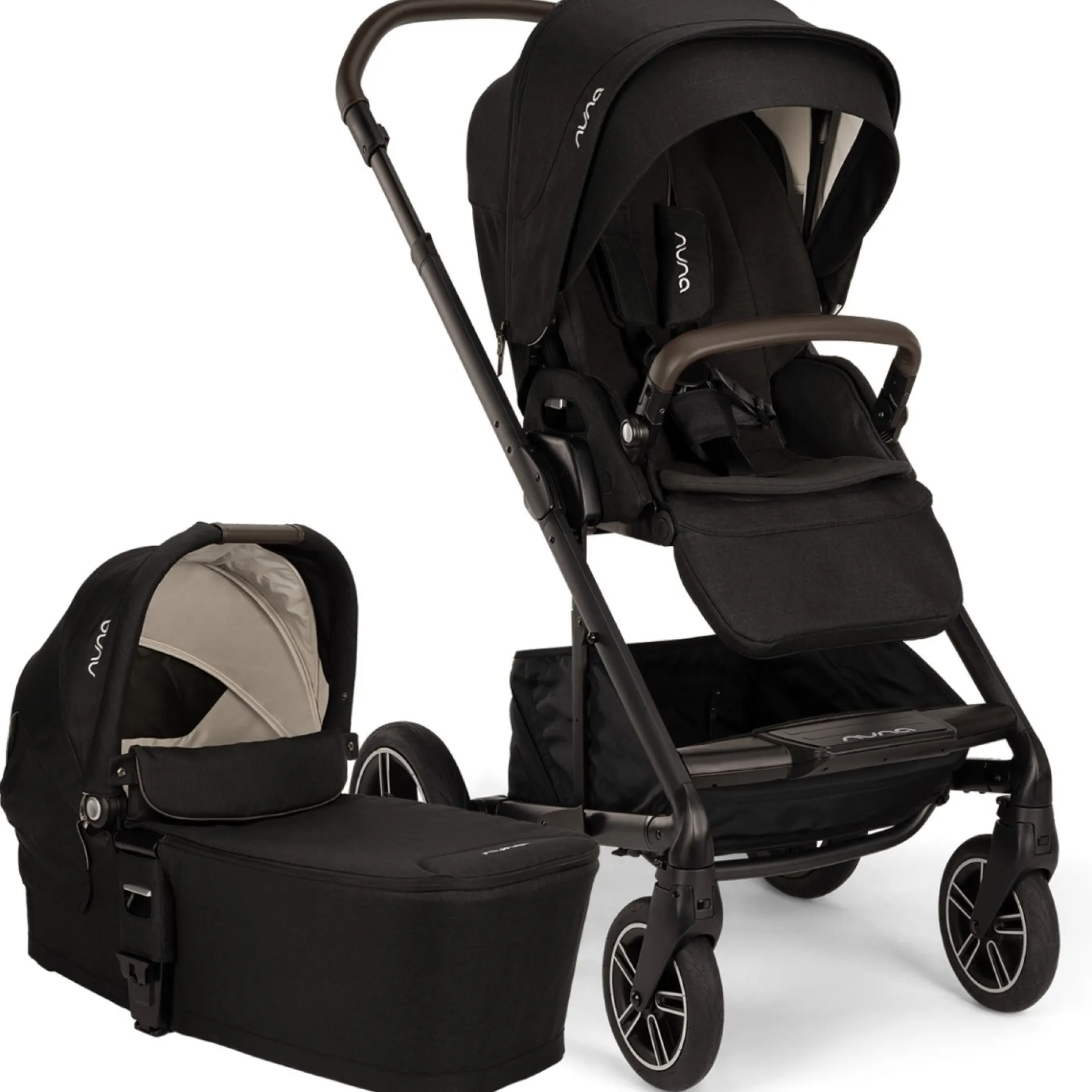 Kinderwagens*Nuna Mixx Next compleet Caviar