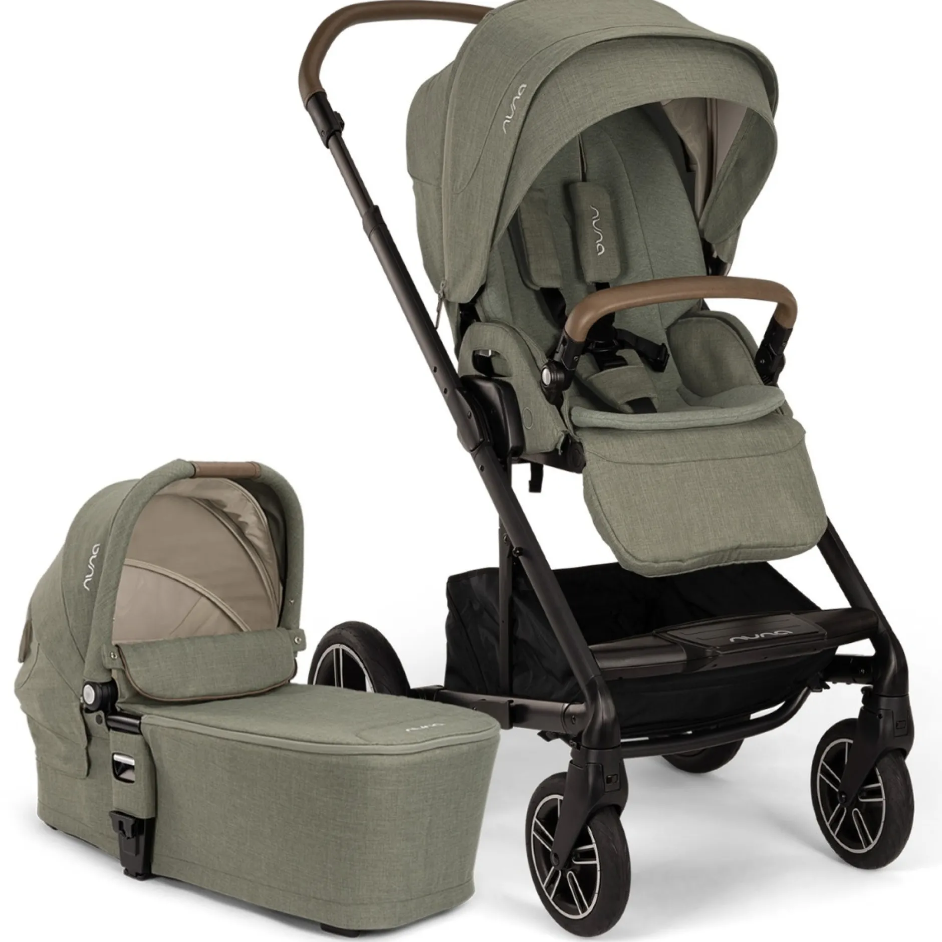 Kinderwagens*Nuna Mixx Next compleet Pine