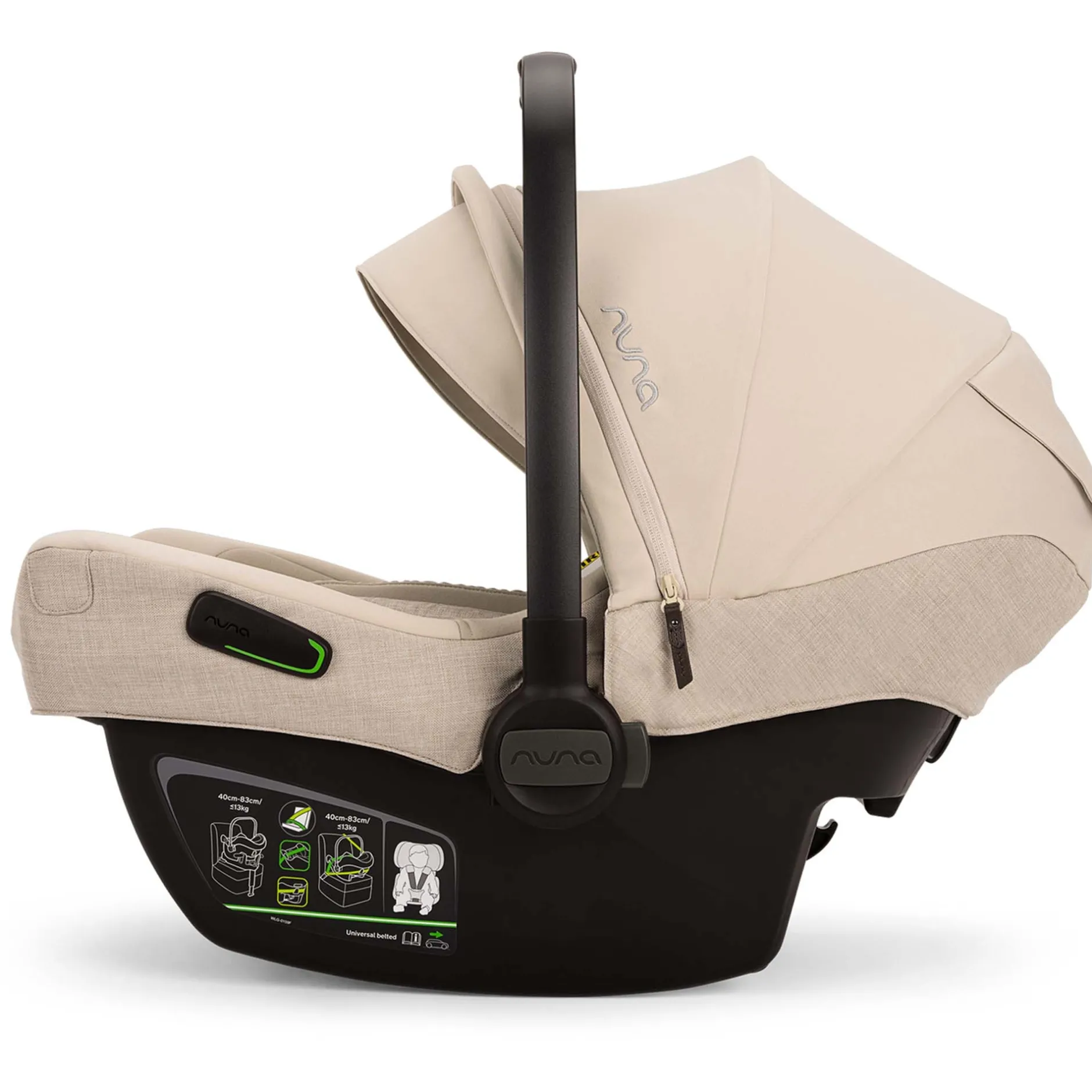 Autostoelen Groep 0*Nuna Pipa Next i-size Biscotti