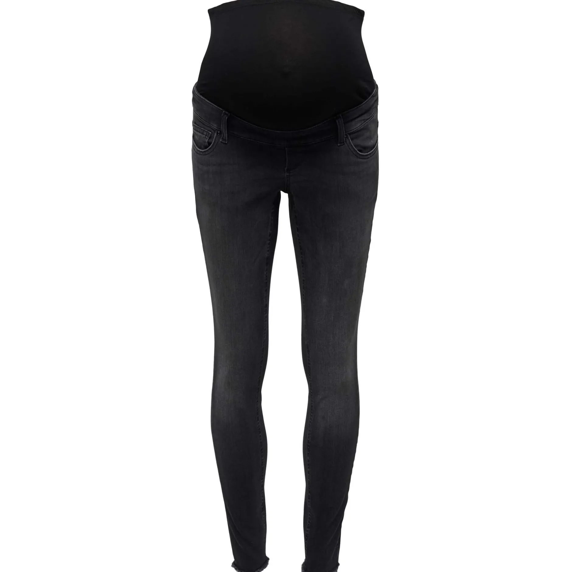 Basics|Jeans*Only Maternity ONLY zwangerschapsjeans lang zwart Black Denim