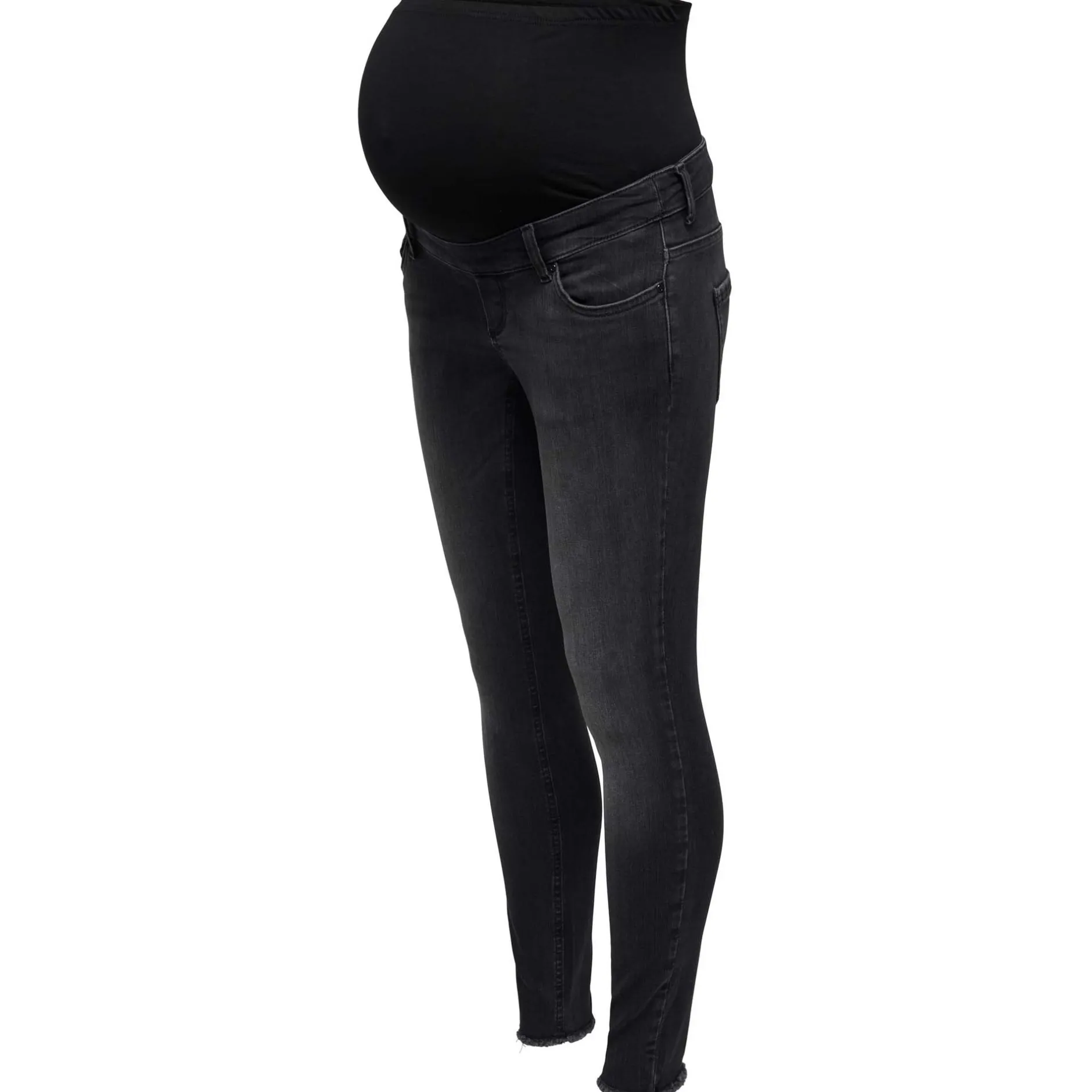 Basics|Jeans*Only Maternity ONLY zwangerschapsjeans lang zwart Black Denim