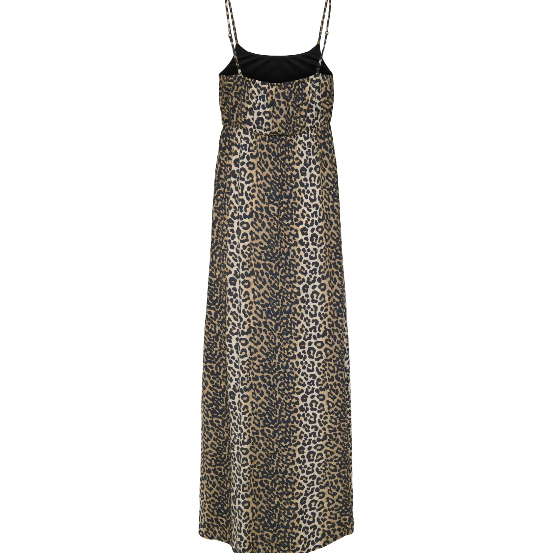 Jurken & Rokken*Only Maternity ONLY zwangerschapsjurk spaghettibandjes panterprint multi Lightbrown