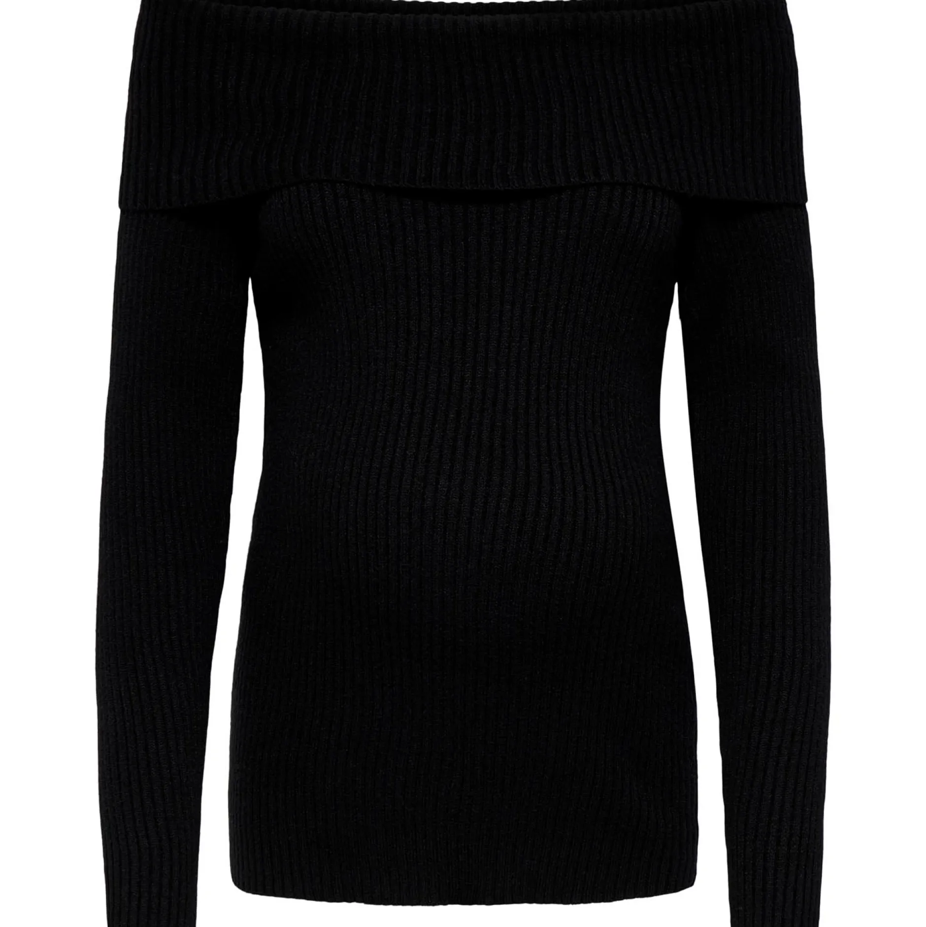 Truien & Vesten*Only Maternity ONLY zwangerschapstrui lange mouwen effen zwart Black
