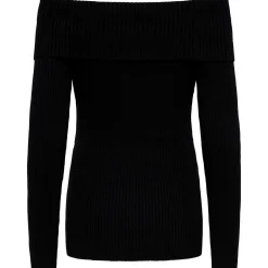 Truien & Vesten*Only Maternity ONLY zwangerschapstrui lange mouwen effen zwart Black