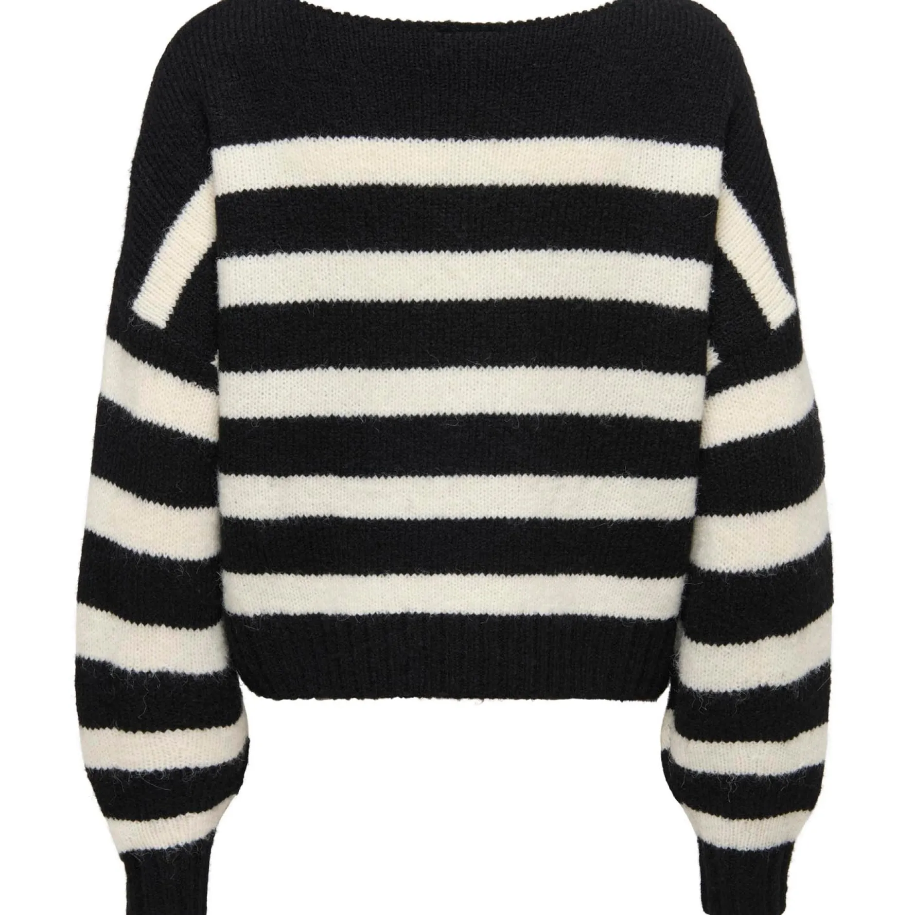 Truien & Vesten*Only Maternity ONLY zwangerschapstrui lange mouwen strepen zwart Black