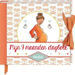 Boeken Voor Ouders*Boeken Pauline Mijn 9 maanden dagboek Darkorange