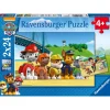Puzzels & Spellen|Puzzels*Paw Patrol dappere honden puzzel 2x24st Multi