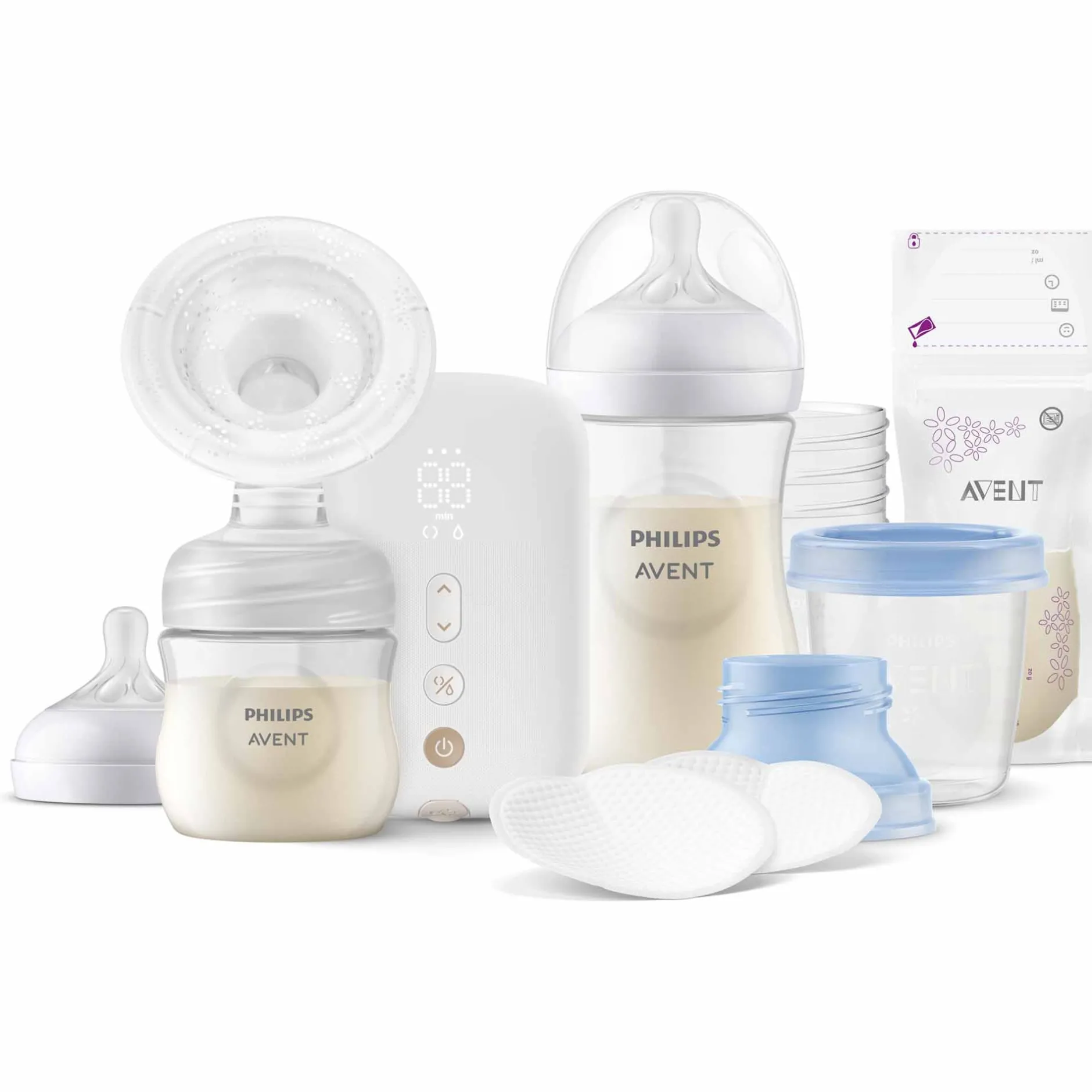 Borstkolven*Philips Avent enkele elektrische borstkolf set - draadloos gebruik