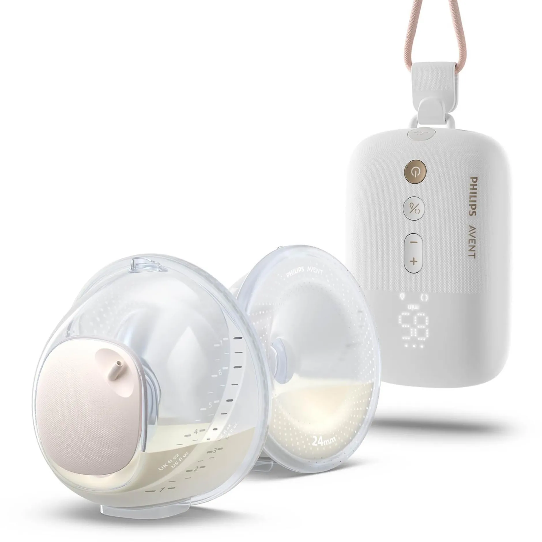 Borstkolven*Philips Avent handsfree dubbele elektrische borstkolf