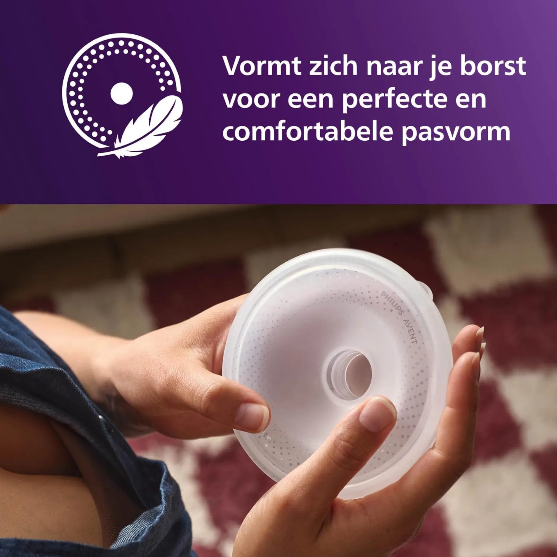 Borstkolven*Philips Avent handsfree dubbele elektrische borstkolf