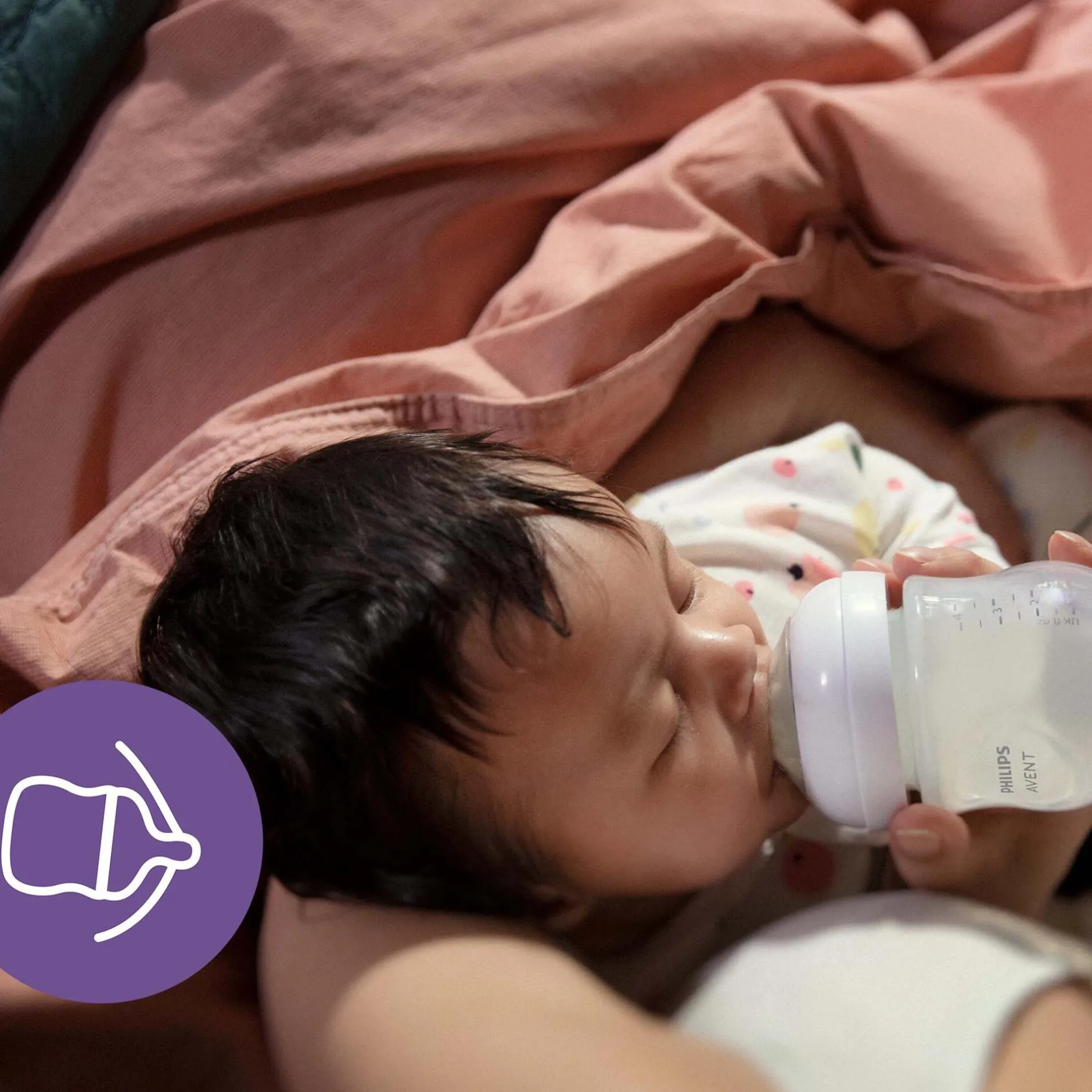 Flesjes*Philips Avent Natural AirFree fles 125ML transparant