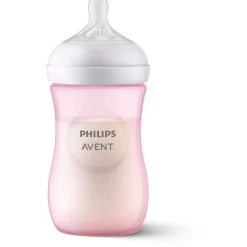 Flesjes*Philips Avent Natural fles 260ML roze