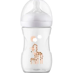 Flesjes*Philips Avent Natural fles 260ML geel