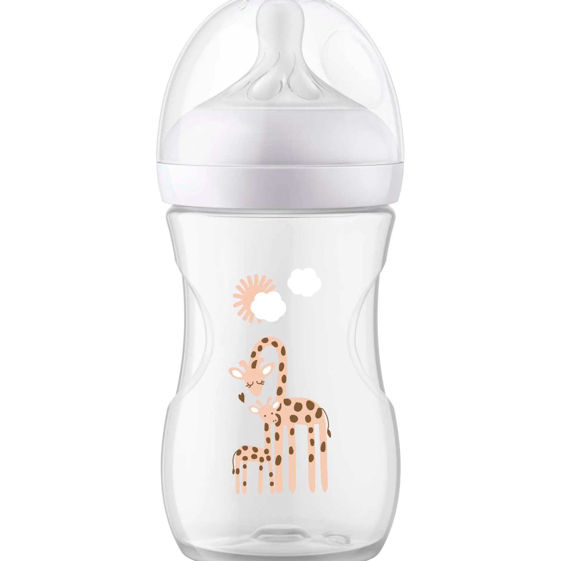 Flesjes*Philips Avent Natural fles 260ML geel