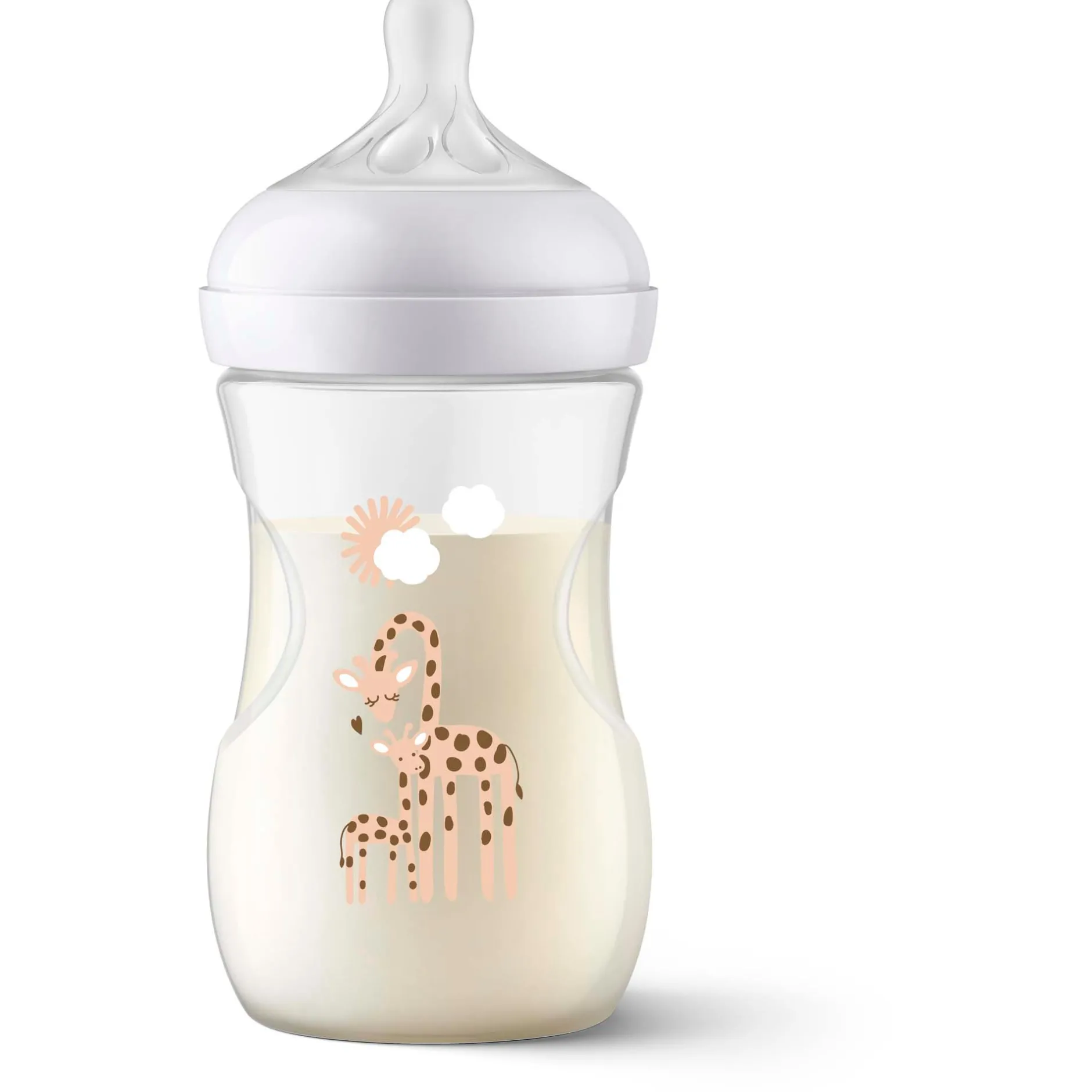 Flesjes*Philips Avent Natural fles 260ML geel